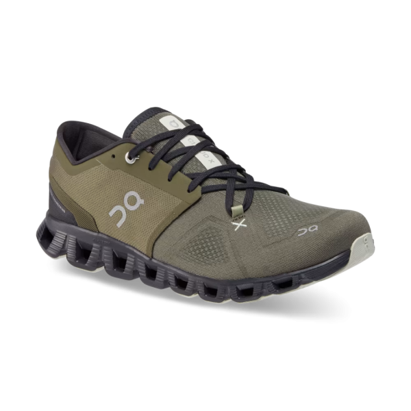 New Cloud X 3 Olive Reseda running shoes